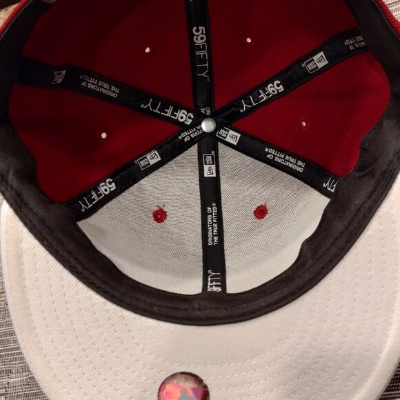 Philadelphia Phillies New Era Cooperstown Collection Fitted Hat Size 7 1/2 - Picture 6 of 11